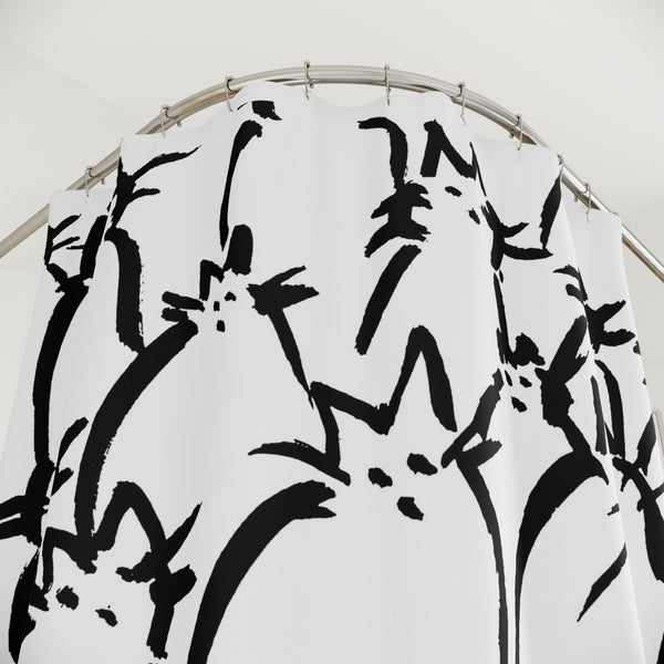 Cats Everywhere Shower Curtain