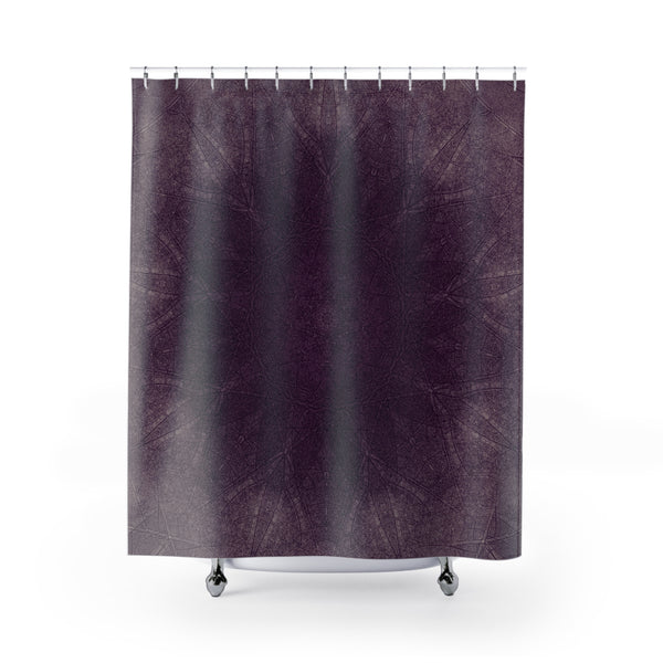 Purple Mandala Shower Curtain