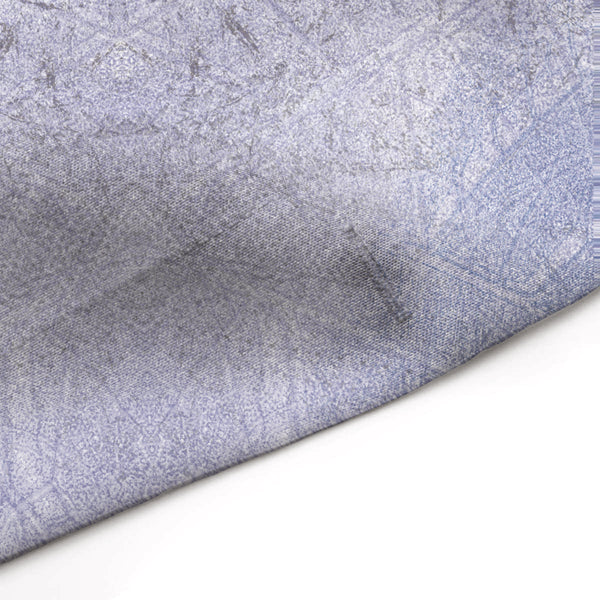 Light Indigo & Cornflower Blue Mandala Shower Curtain