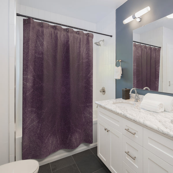 Purple Mandala Shower Curtain