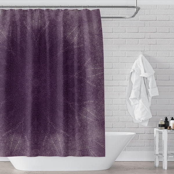 Purple Mandala Shower Curtain