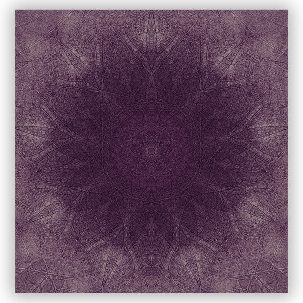 Purple Mandala Shower Curtain