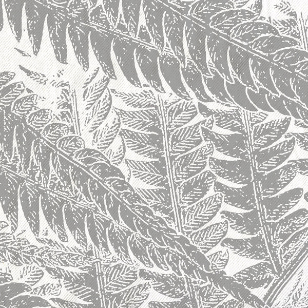 Two Gray Ferns Shower Curtain - Metro Shower Curtains