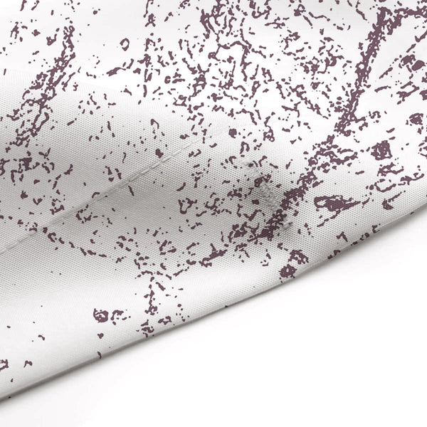 Apple Blossom Shower Curtain, Muted Raspberry Pink - Metro Shower Curtains