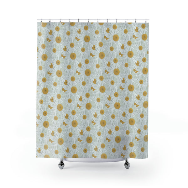 Spring Daisy Fields Shower Curtain