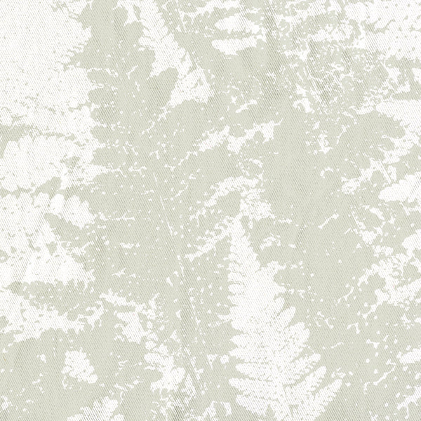 Beige and White Light Fern Texture Pattern Fabric Shower Curtain - Metro Shower Curtains