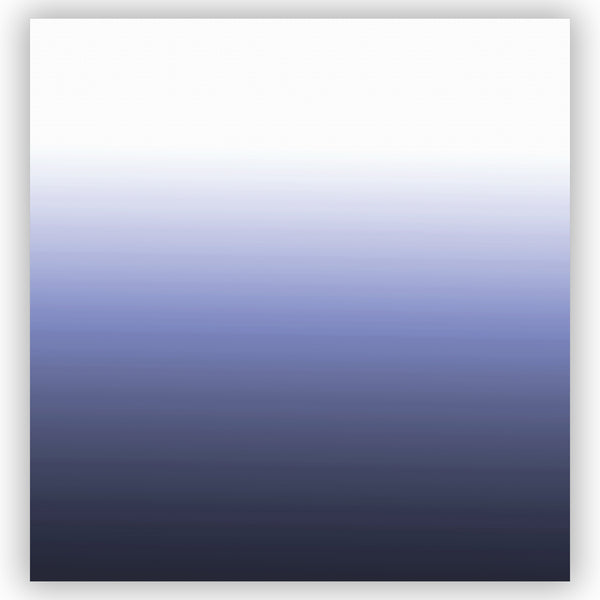 Indigo Blue Ombre Shower Curtain