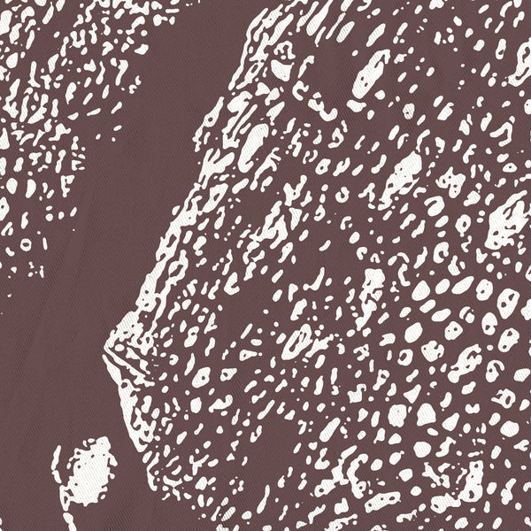 Brown and White Octopus Shower Curtain - Metro Shower Curtains