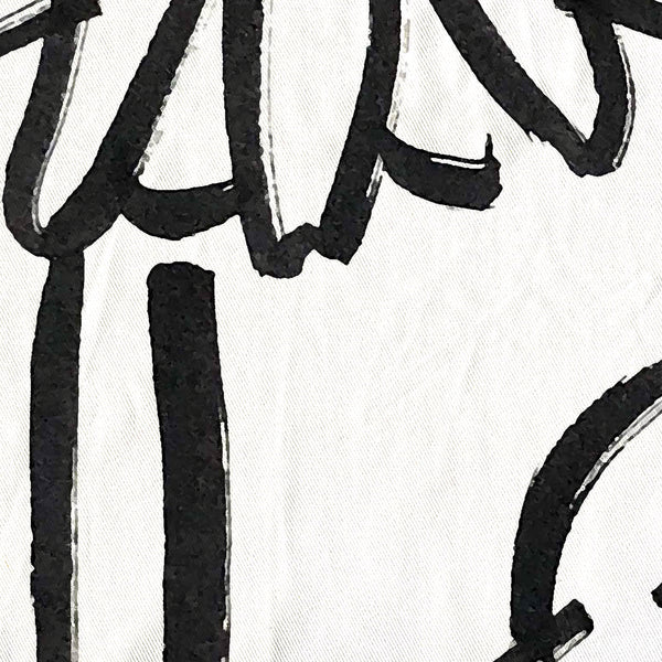 Black and White Flowers Coloring Page Shower Curtain