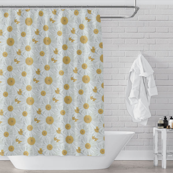 Spring Daisy Fields Shower Curtain
