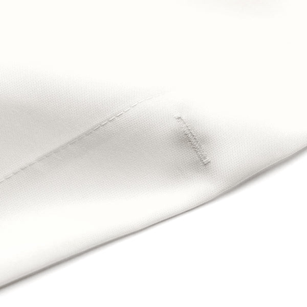 Giant Water Lily Black and White Spa Shower Curtain - Metro Shower Curtains