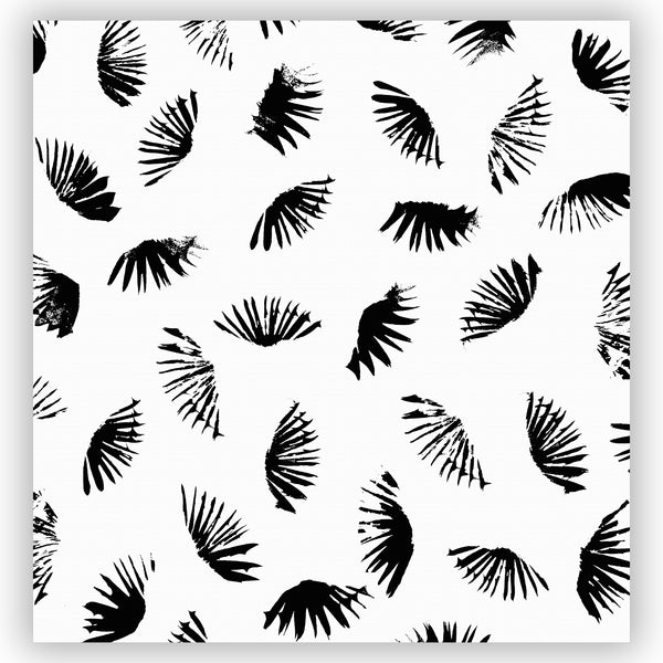 Winking Eyelash Brush Design Contemporary Art Bathroom Shower Curtain