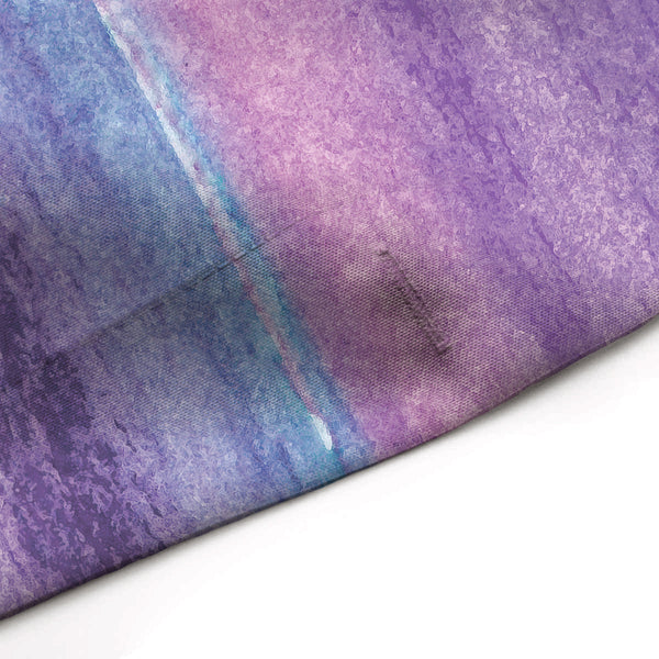 Purple Watercolor Stripes Abstract Art Print Shower Curtain - Metro Shower Curtains