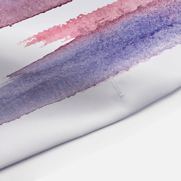 Maroon and Blue Minimalist Brush Stroke Shower Curtain - Metro Shower Curtains