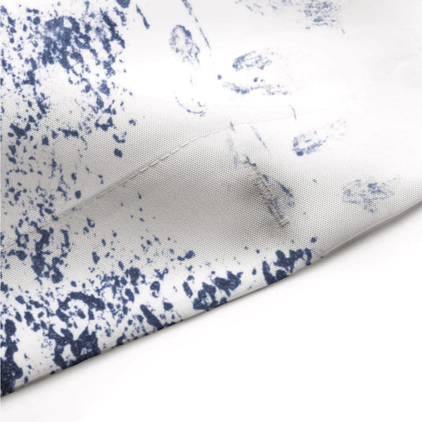Midnight Meadow Wildflower Shower Curtain