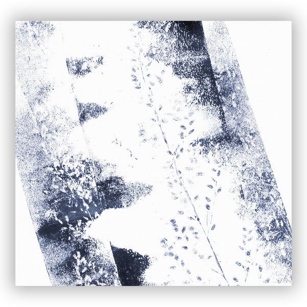 Midnight Meadow Wildflower Shower Curtain