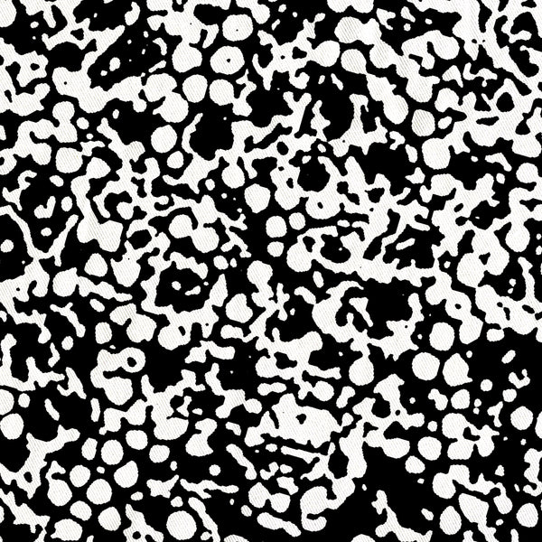 Black and White Art Print Starfish Shower Curtain - Metro Shower Curtains