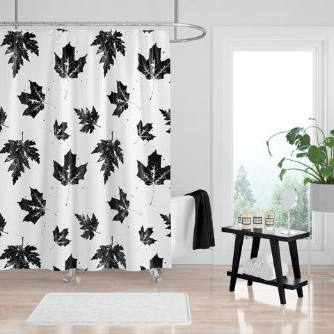Black and White Shower Curtains – Metro Shower Curtains