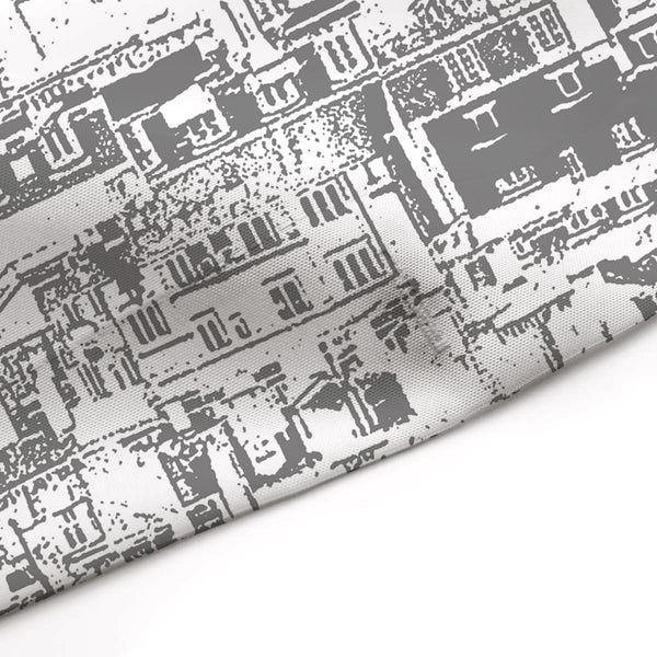 Paris Rooftoops - Street View from Notre Dame Cathederal,  Shower Curtain - Metro Shower Curtains