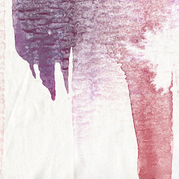 Burgundy Wine / Deep Reds Watercolor Rain Shower Curtain / Contemporary Design / Premium Fabric - Metro Shower Curtains